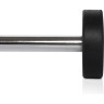 Штанга UNIX FIT PRO прямая обрезиненная 10 кг BBRND10PBK